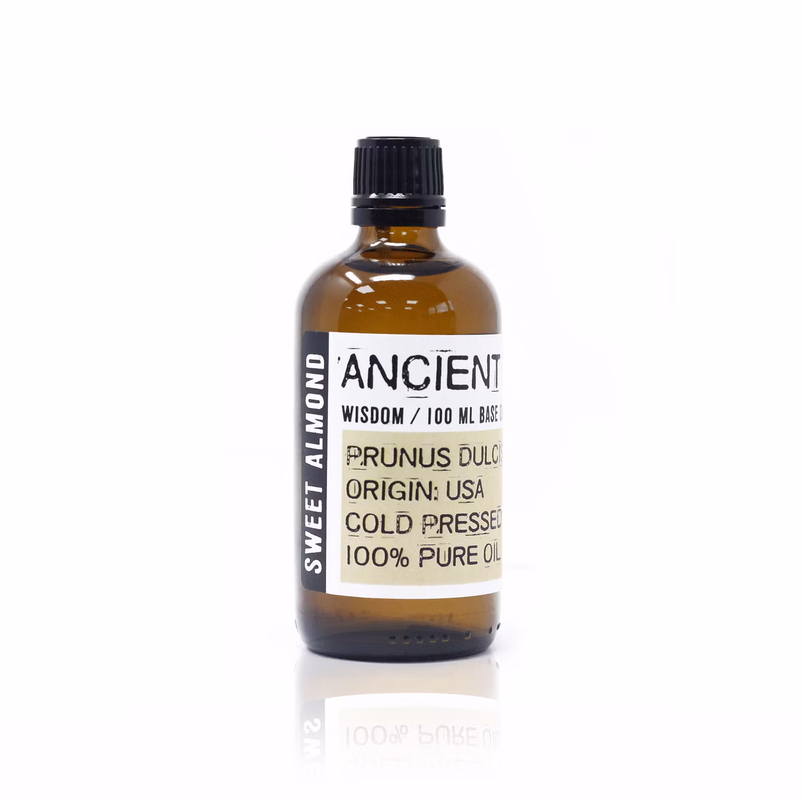 Sødmandelolie, Sweet Almond Oil, Ancient Wisdom, 100 ml