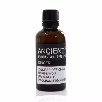Ingefær, Ginger, Eterisk Olie 50ml, Ancient Wisdom