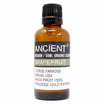 Grapefrugt Økologisk, Grapefrugt, Eterisk olie 50 ml, Ancient Wisdom