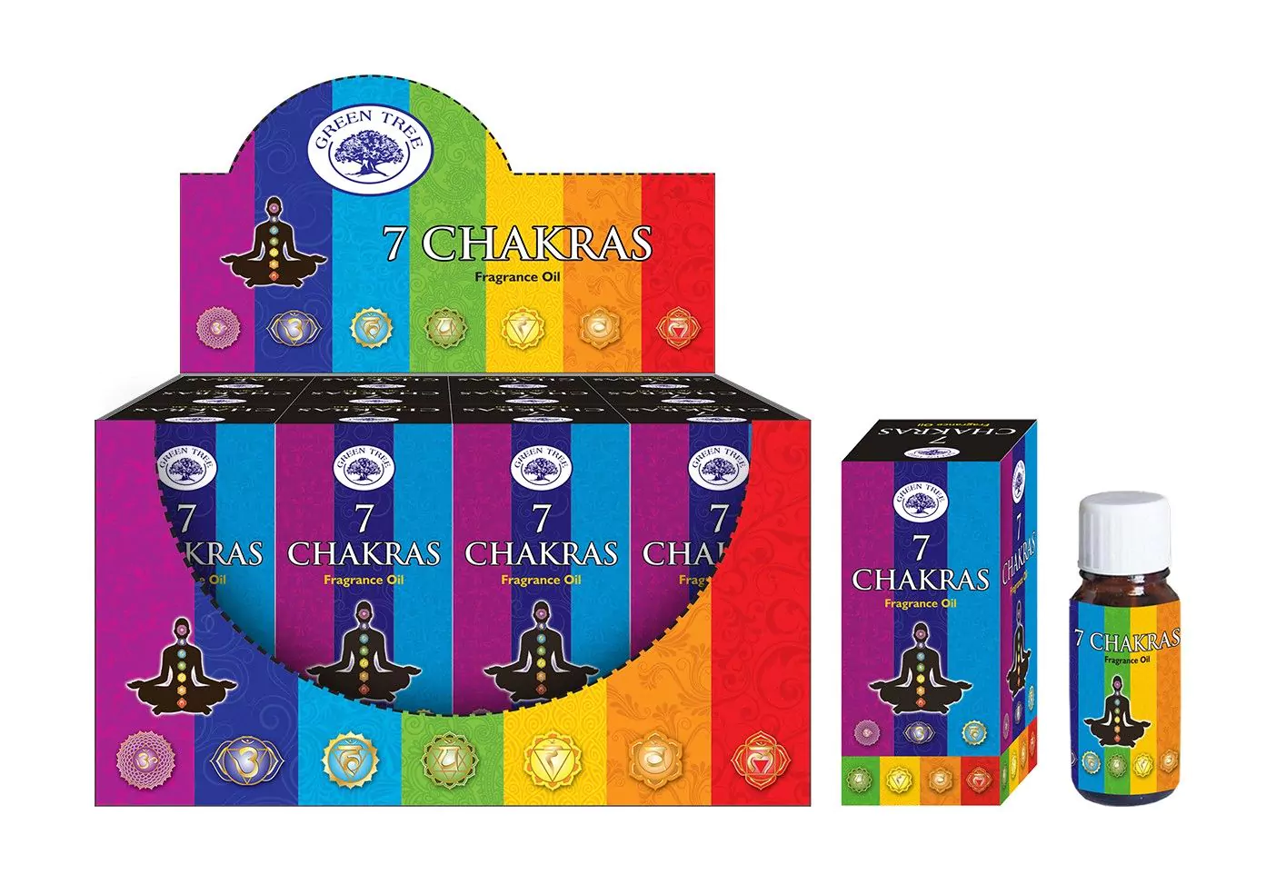 7 Chakras Duftolie, Green Tree 10ml