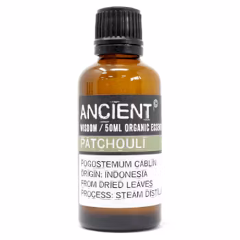 Patchouli Økologisk, Eterisk Olie 50ml, Ancient Wisdom