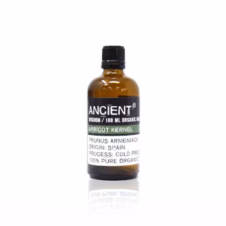 Økologisk Aprikoskærnolie, Ancient Wisdom, 100ml