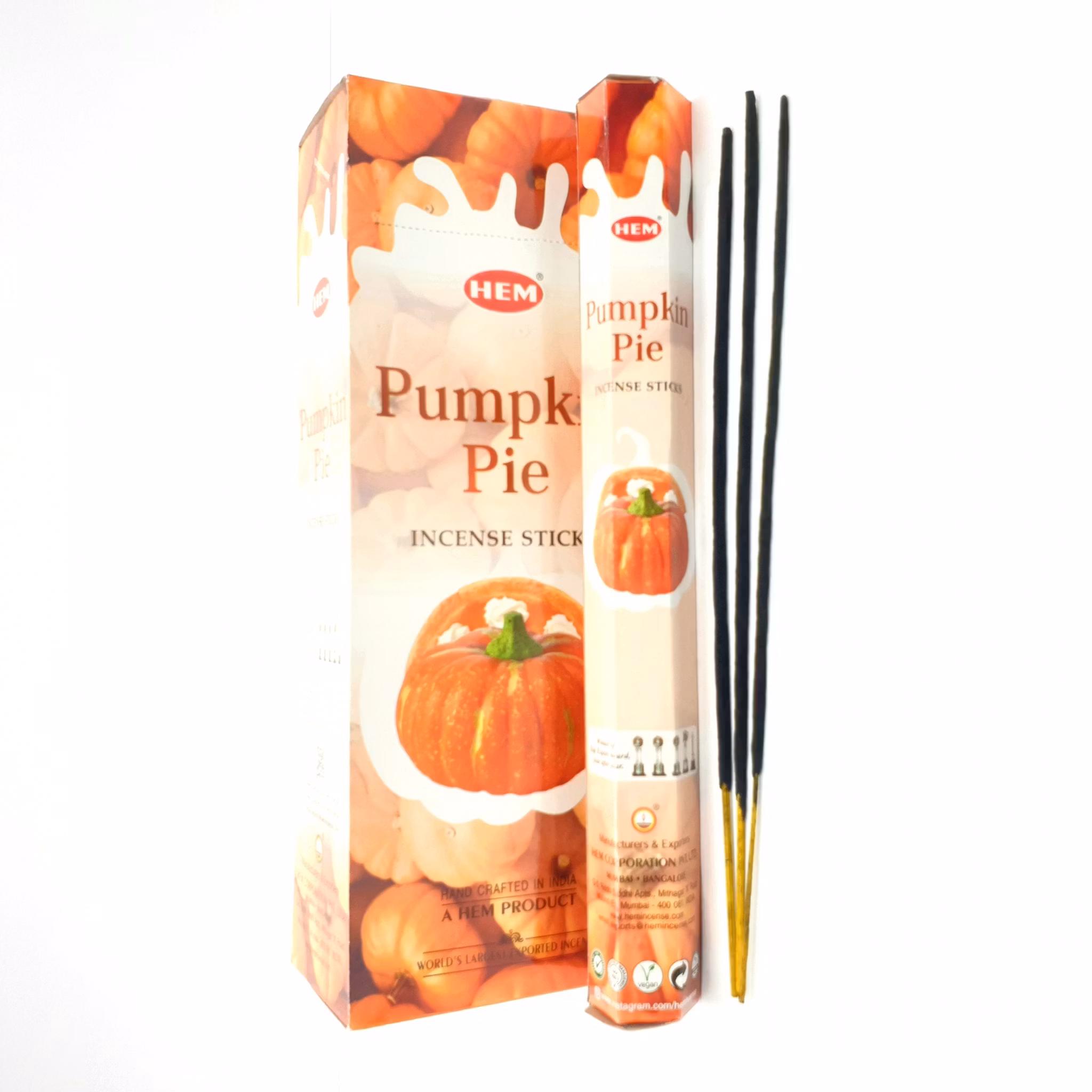 Pumpkin pie, røgelse, HEM