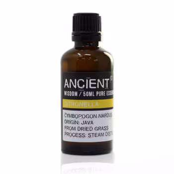 Citronella Eterisk Olie 50ml, Ancient Wisdom