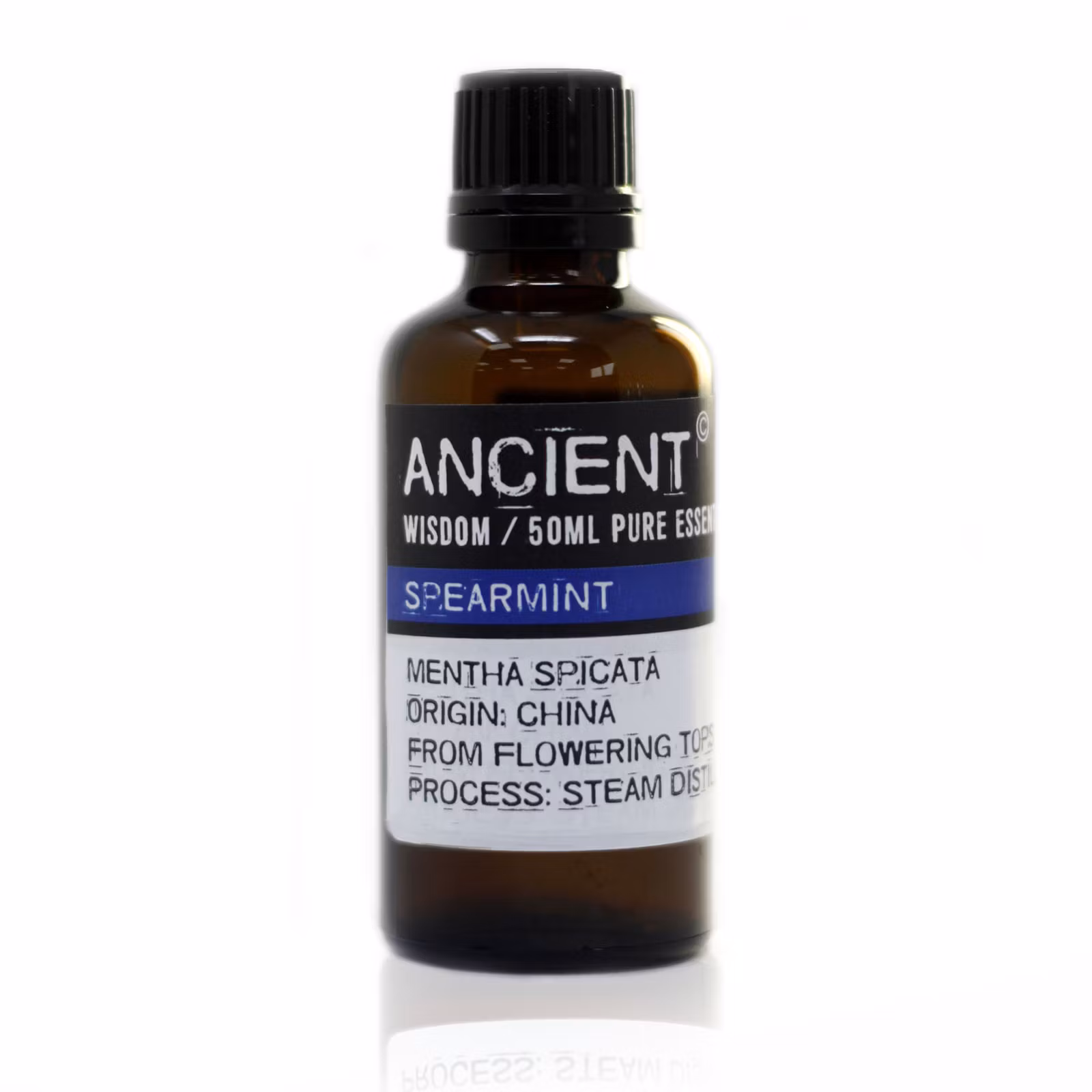 Grønmynta, Spearmint Eterisk Olie 50ml, Ancient Wisdom