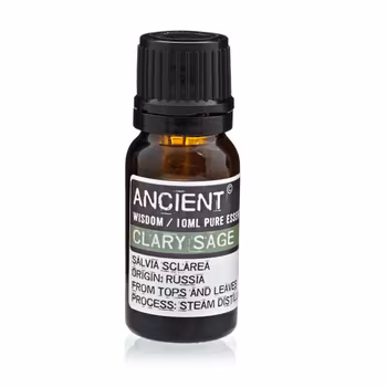 Muskatellsalvia, Clary Sage, Eterisk Olie 10ml, Ancient Wisdom