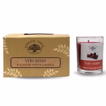 Very Berry 55g Duftlys, Green Tree