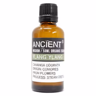 Ylang Ylang Økologisk, Eterisk olie 50ml, Ancient Wisdom
