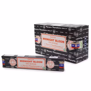 Midnight Bloom, røgelse 15g, Satya