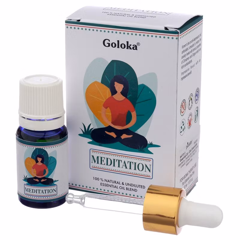Meditation, Eterisk Olieblanding, Goloka, 10 ml