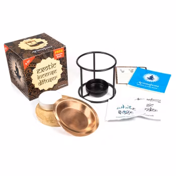 Røkelseholder, Metal, Aromafume