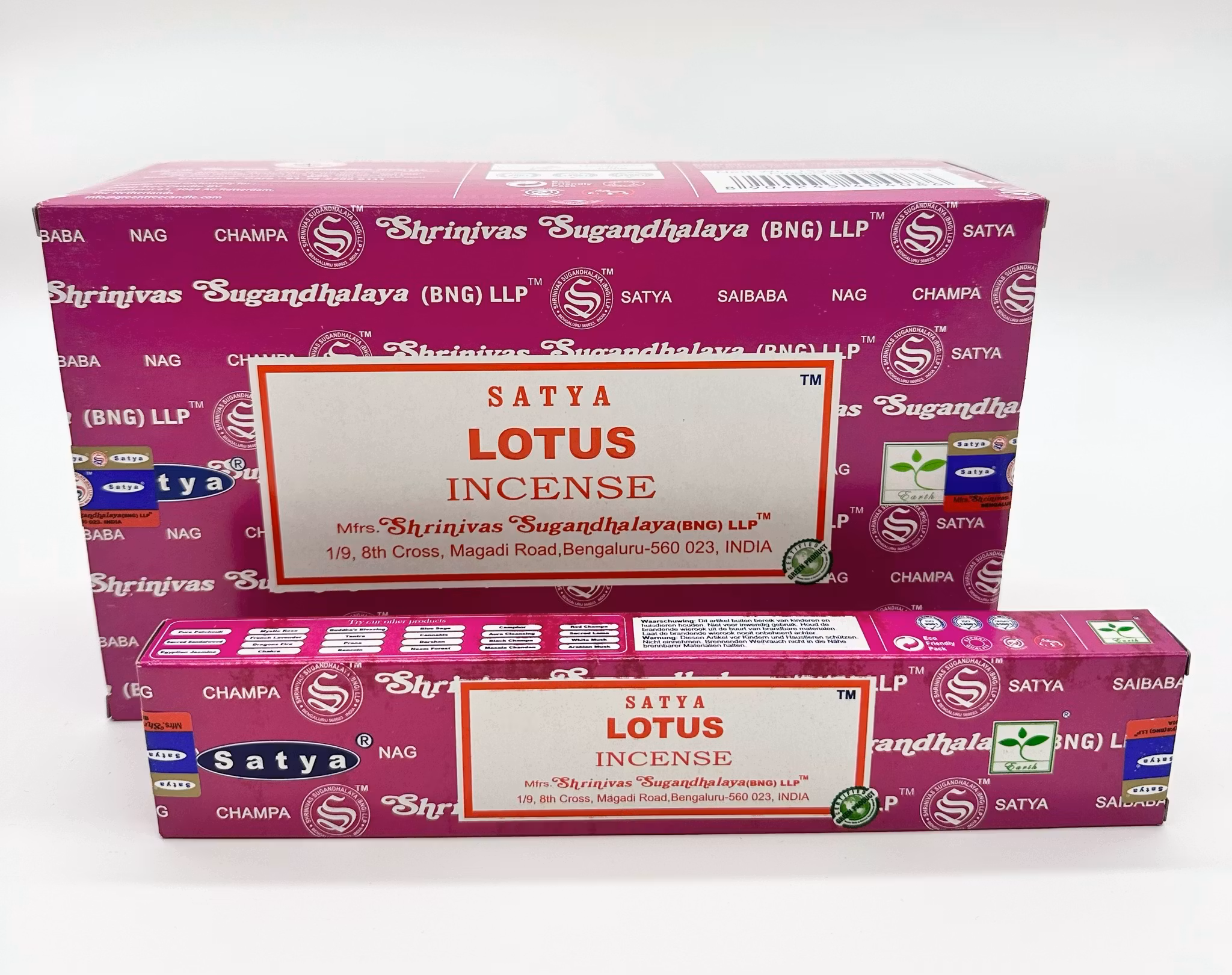 Lotus, Røgelse, Satya