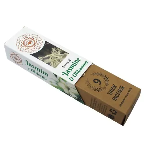Jasmine & Olibanum, kraftig røgelse, Green Tree
