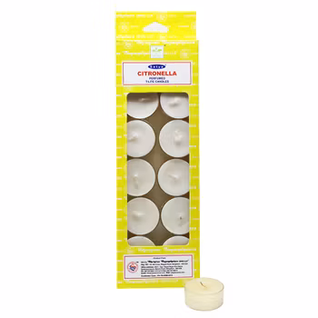 Citronella, 12-pak Fyrfadslyset, Satya