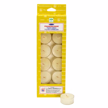 Frankincense, 12-pack Fyrfadslyset, Satya