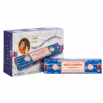 Nag Champa, 40g røgelse, Satya