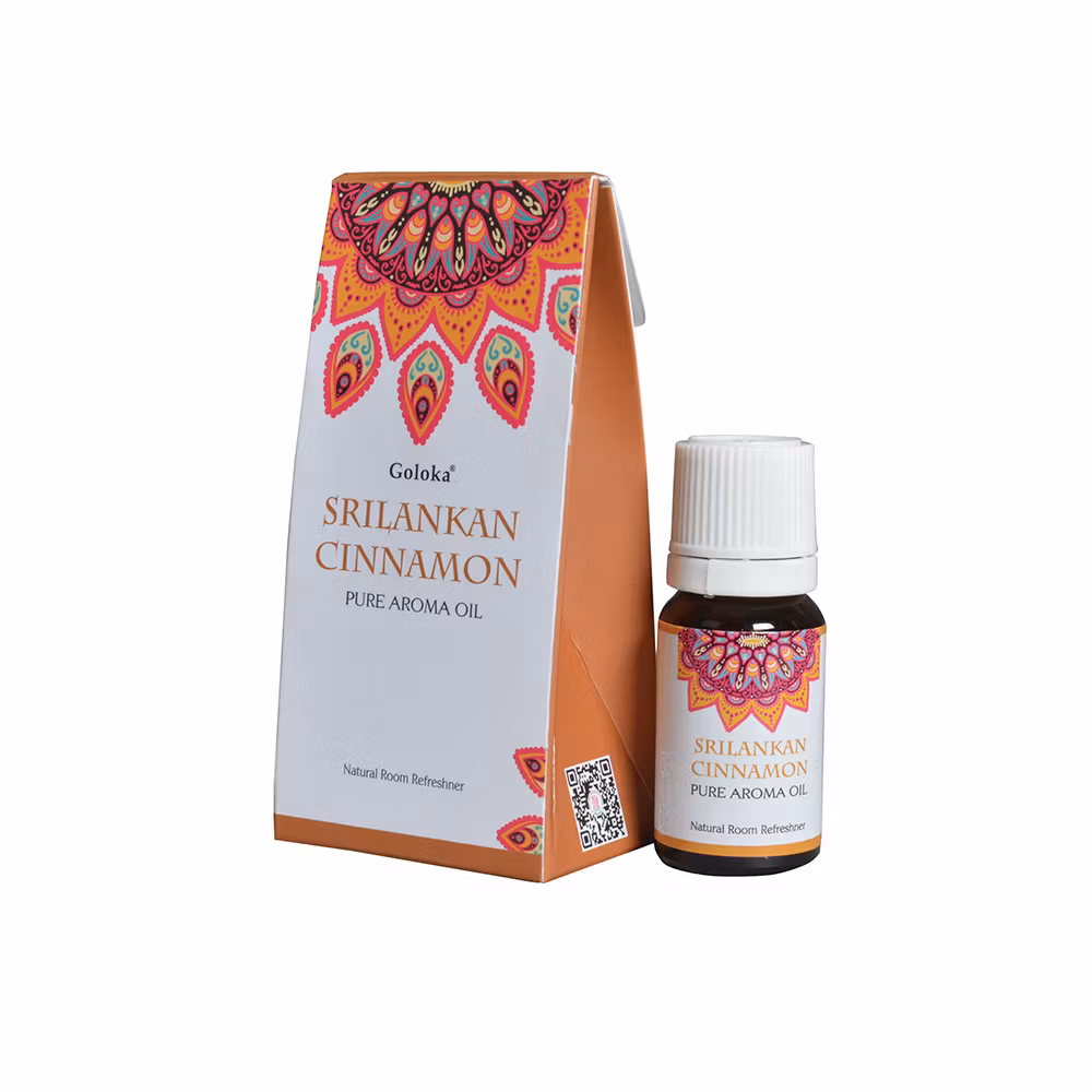 Srilankan Cinnamon - Doftolja, 10ml Goloka
