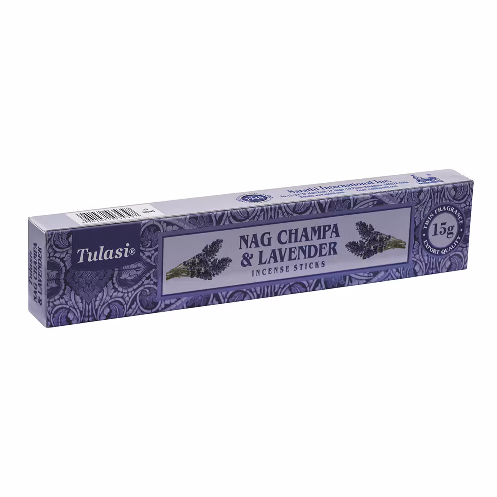 Lavendel Nag Champa, Røgelse, Tulasi
