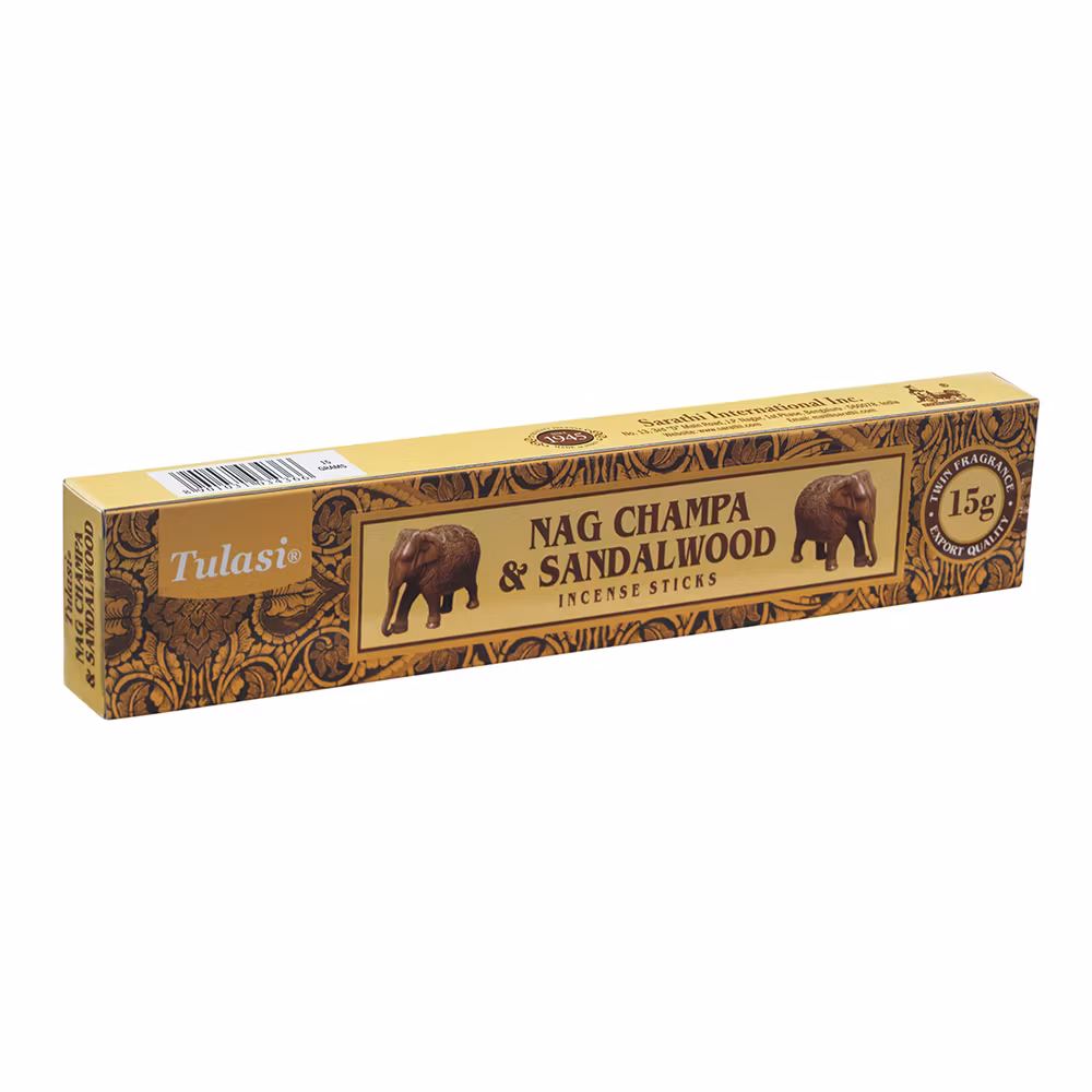 Sandalwood Nag Champa, Røgelse, Tulasi