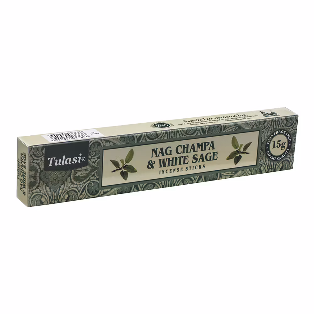 White Sage Nag Champa, Røgelse, Tulasi