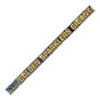Jättetomtebloss Golden Sparklers