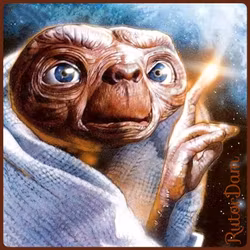 E.T. 50x50 cm