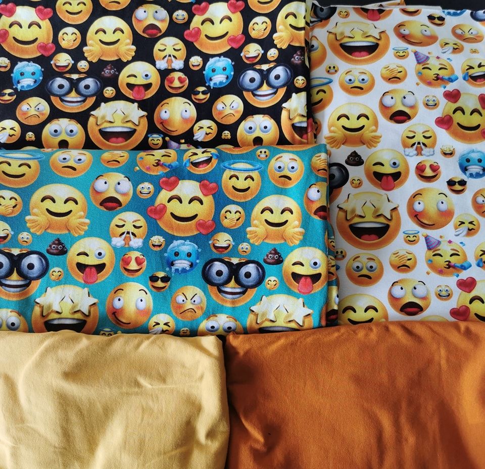 Inspiration Emoji / Smiley svart