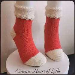 "Pearl" strumpor, korall 37-39