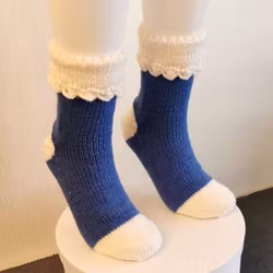 "Pearl" strumpor, Blå 39-41