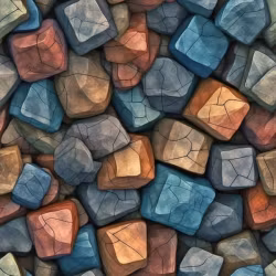 Inspiration Färgade stenar