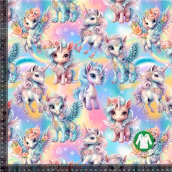 Inspiration Enhörningar Pastell