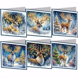 Julkort 6-pack, Renar