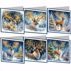 Julkort 6-pack, Renar