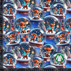 Jersey Rudolf & Snögloberna
