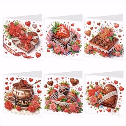 Kort, Choklad 6-pack