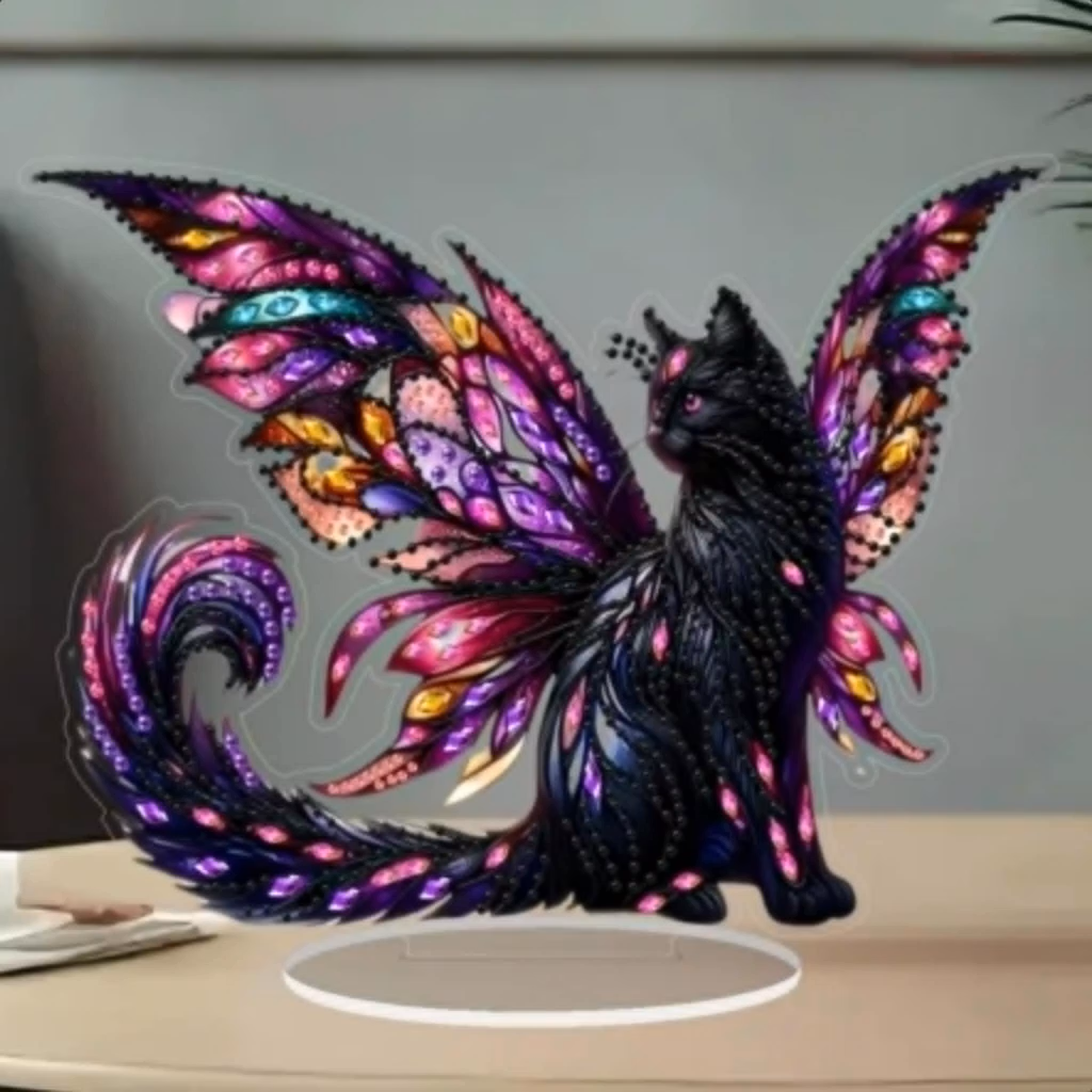 Bordsdekoration, Fantasy Katt