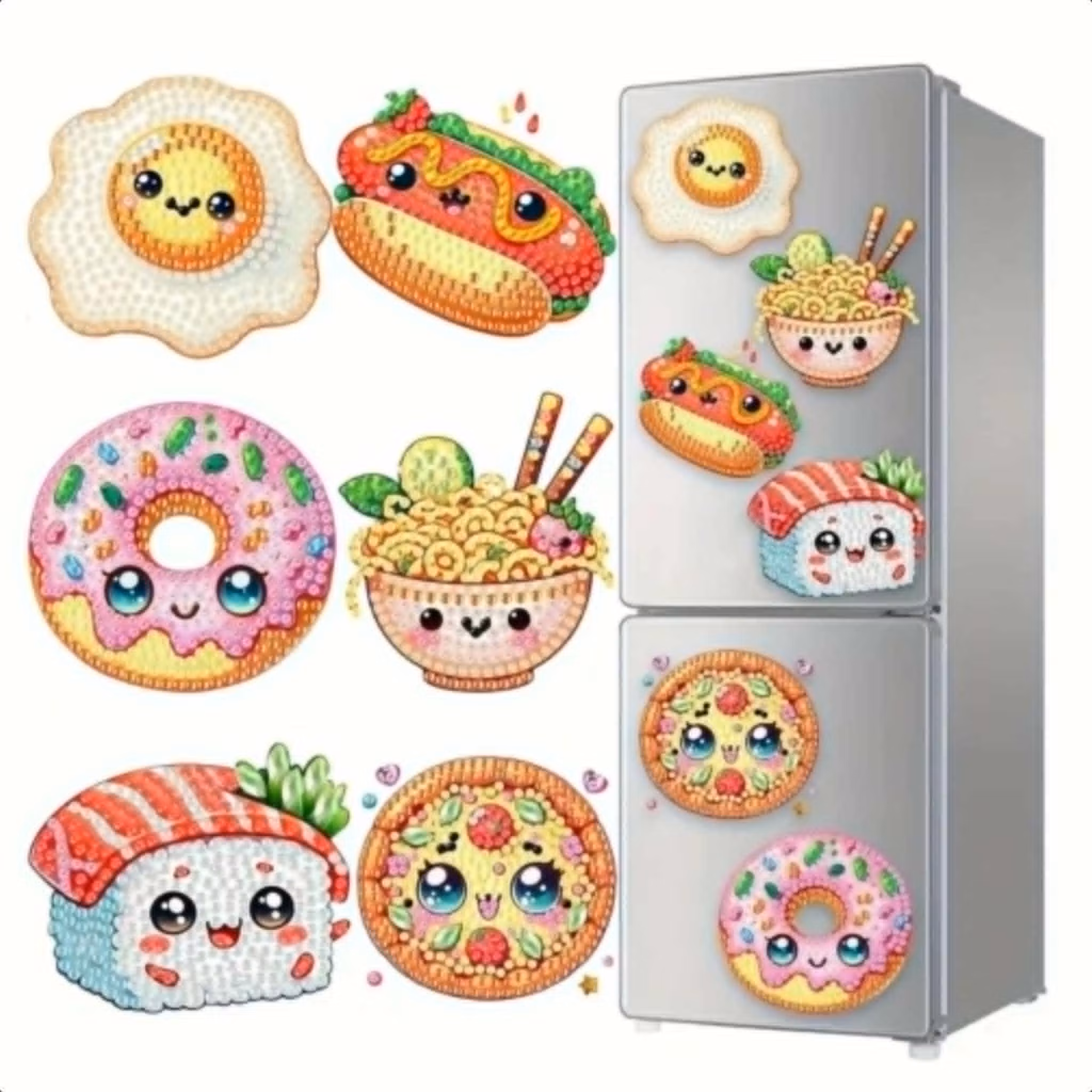 Magneter, 6-pack Mat
