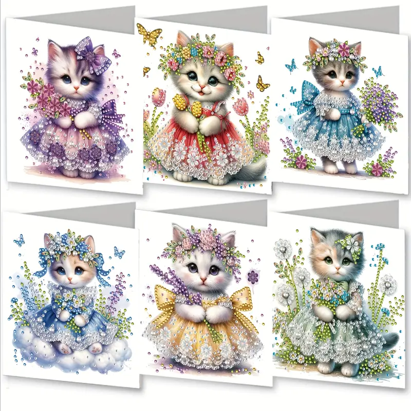 Kort, Kattprinsessor 6-pack