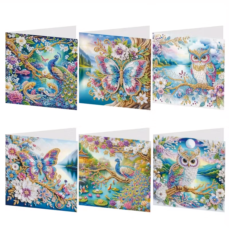 Kort, 6-pack Harmony