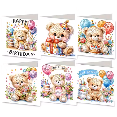 Grattiskort, Nallar 6-pack