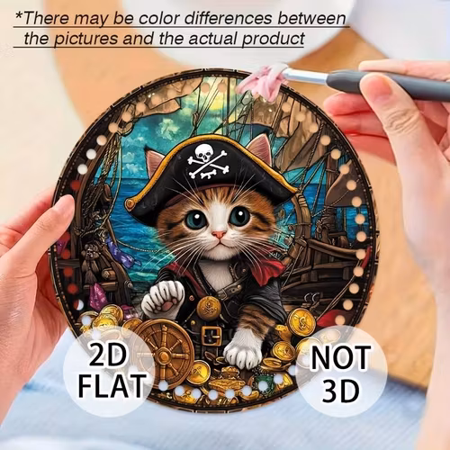 Korgbotten/lock, Piratkatten