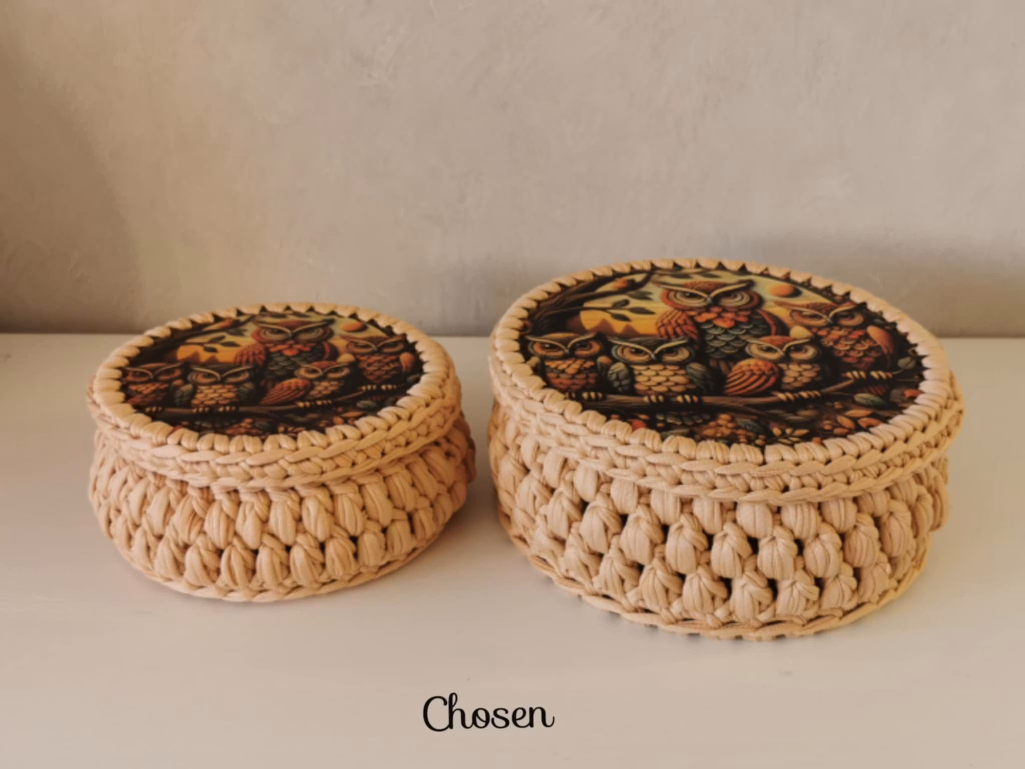 Korg, Ugglor 5, beige