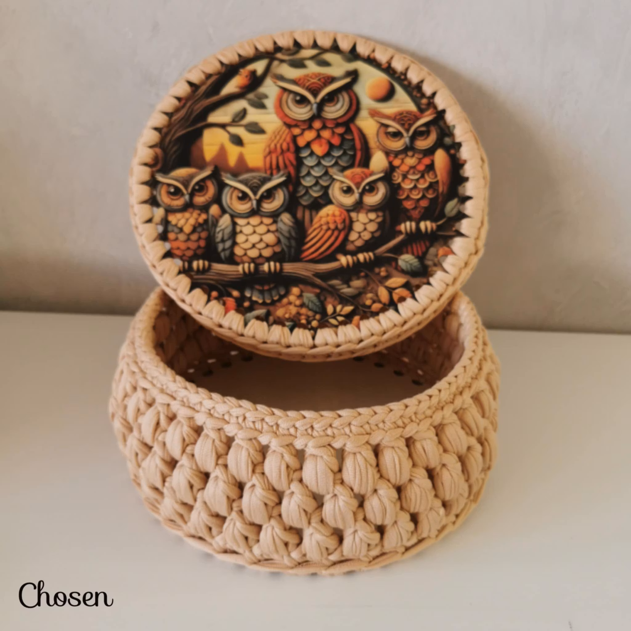 Korg, Ugglor 5, beige