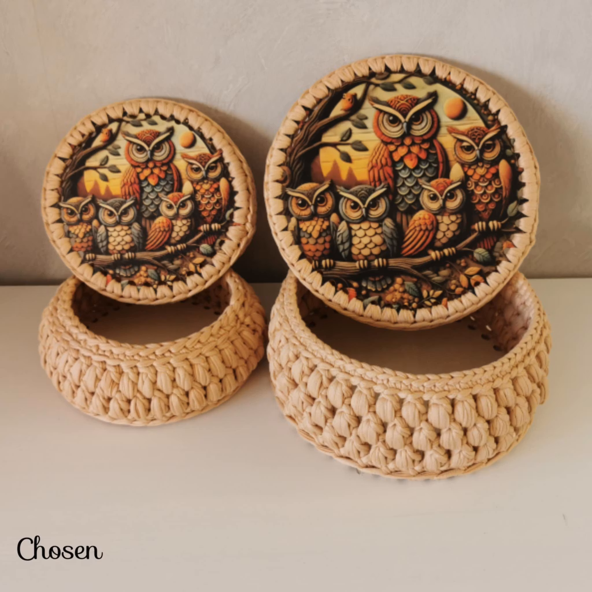 Korg, Ugglor 5, beige