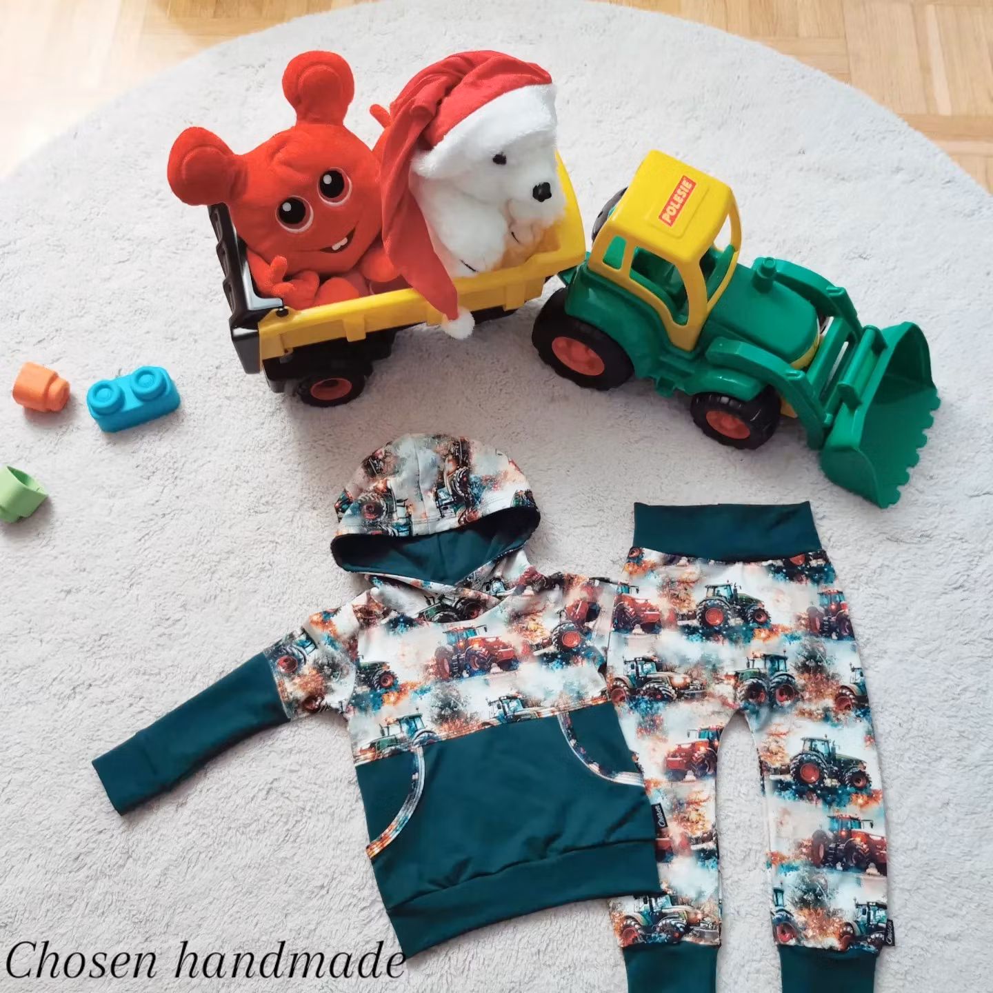 Adventure, Traktorer i vinterlandskap + Vintergrönt