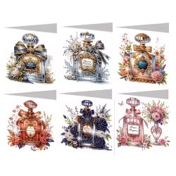 Kort 6-pack, Parfymflaskor