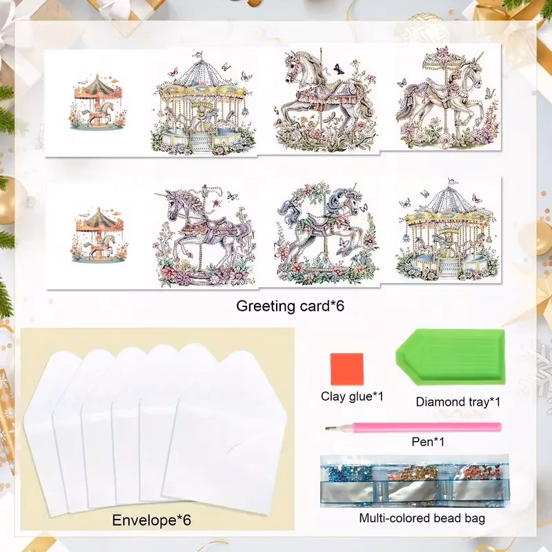 Kort 6-pack, Karusell