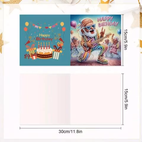 Grattiskort 6-pack, Rock n Roll