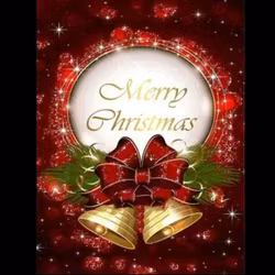 Merry Christmas, 50x70 cm