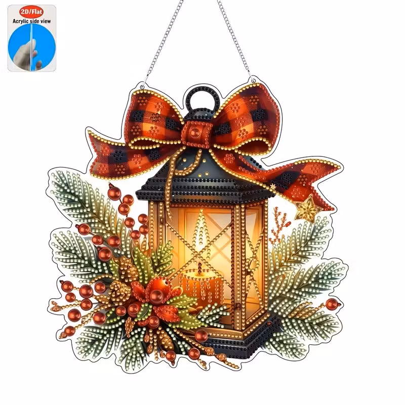 Vägghänge / vindspel / fönsterspel, Lykta